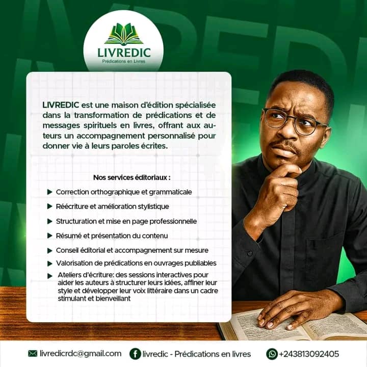 Sous l’impulsion de l’écrivain et manager Rufus Mata Baluvuidi, une nouvelle ère s’ouvre pour la littérature spirituelle en République Démocratique du Congo.