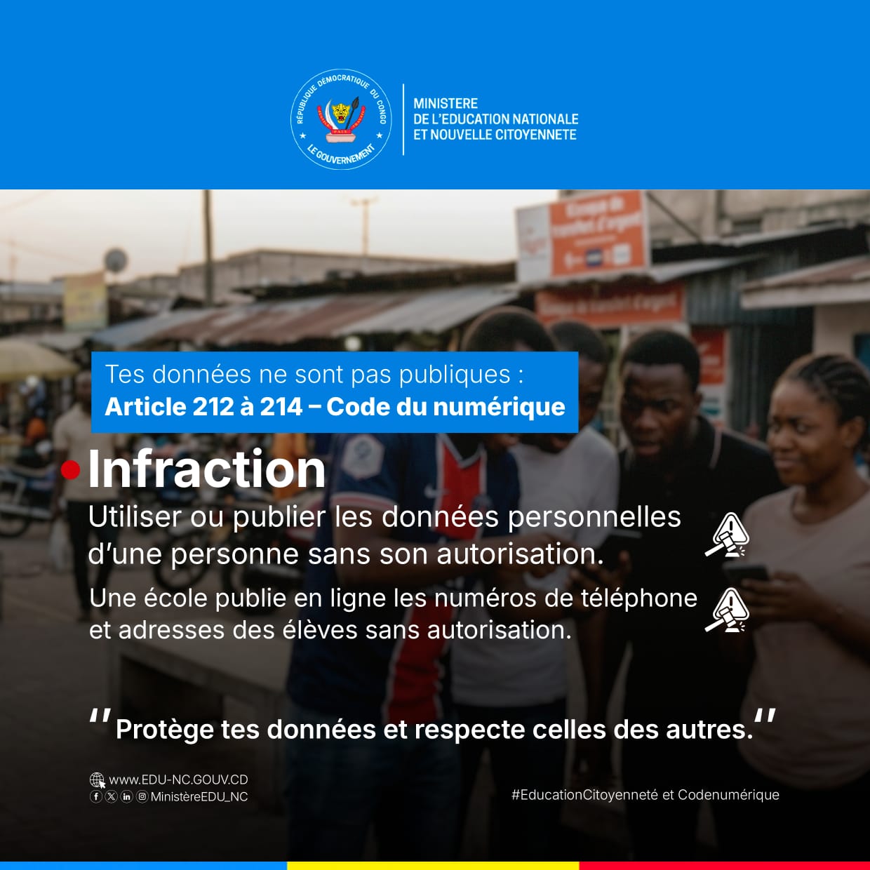 Code du Numérique en RDC : « Cliquer Oui, Transgresser Non » — La fin de l’impunité digitale